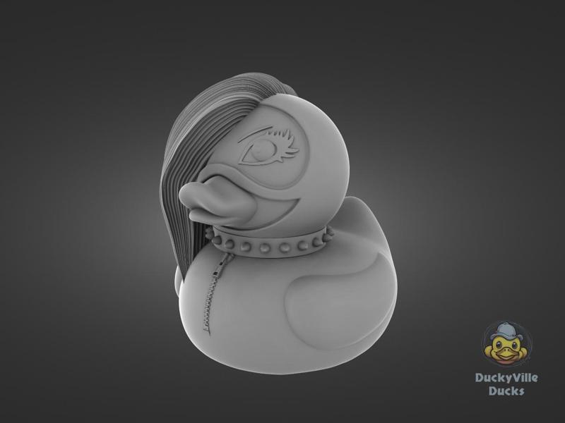 Lady Valentina - the BDSM Latex Duck