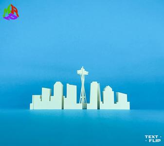 Text Flip - Seattle
