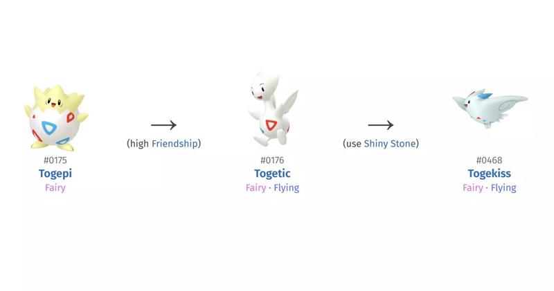 175 TOGEPI 176 TOGETIC 468 TOGEKISS HIGH-RES POKEMON