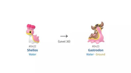 422 SHELLOS 423 GASTRODON HIGH-RES POKEMON