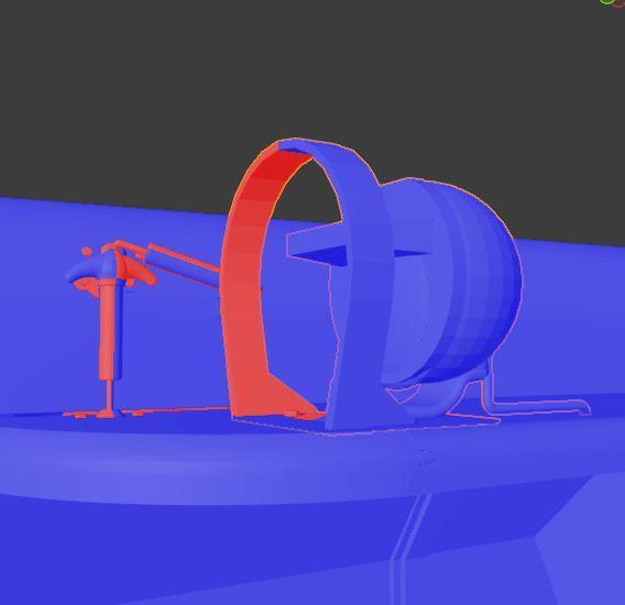 Blackout light for Jeep M201 - 1/18-1/16 and 1/6