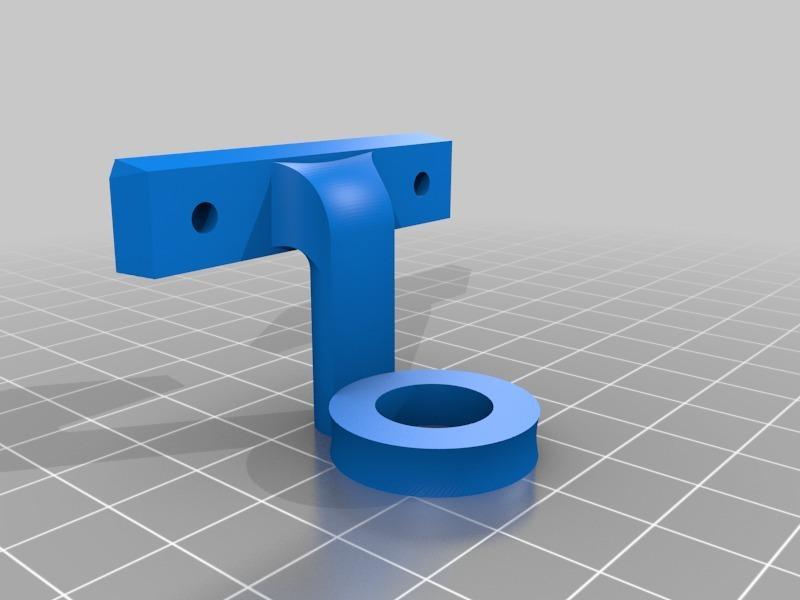 Proximity sensor mount for auto leveling bed