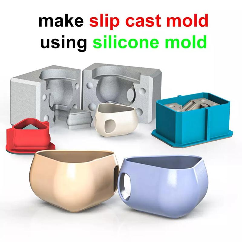 Slip Casting Mold for Handmade Mug