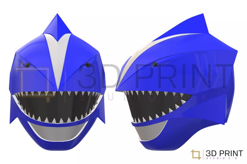 Power Rangers Wild Force Blue Ranger helmet