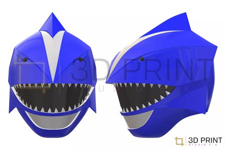 Power Rangers Wild Force Blue Ranger helmet