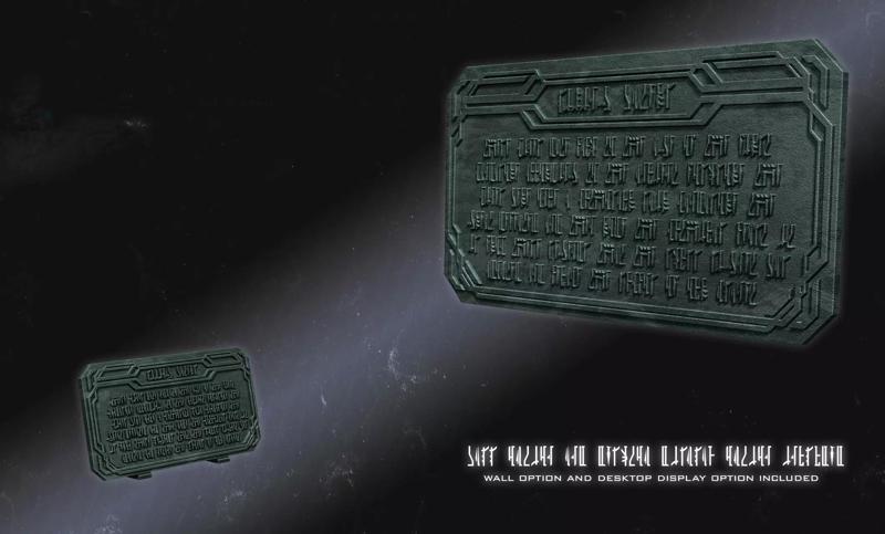 Mandalorian Living Waters Plaque