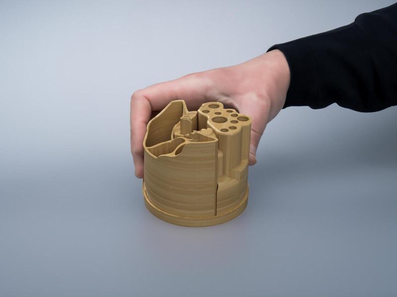 Sleek Stationary Pot