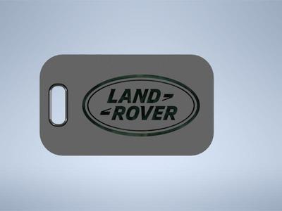 Land Rover logo emblem keychain keyring