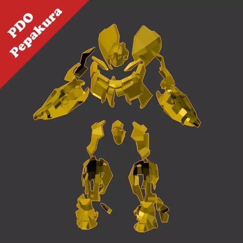 Bumblebee full suit Pepakura PDO