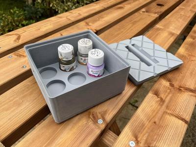 Stackable Humbrol 28ml Bottle Storage Boxes for Cote Maskol Wash