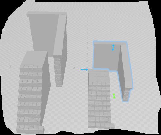 Playmobil stairs for basement and normal wall