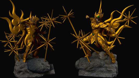 Aiolia of LION - Saint Seiya 3D