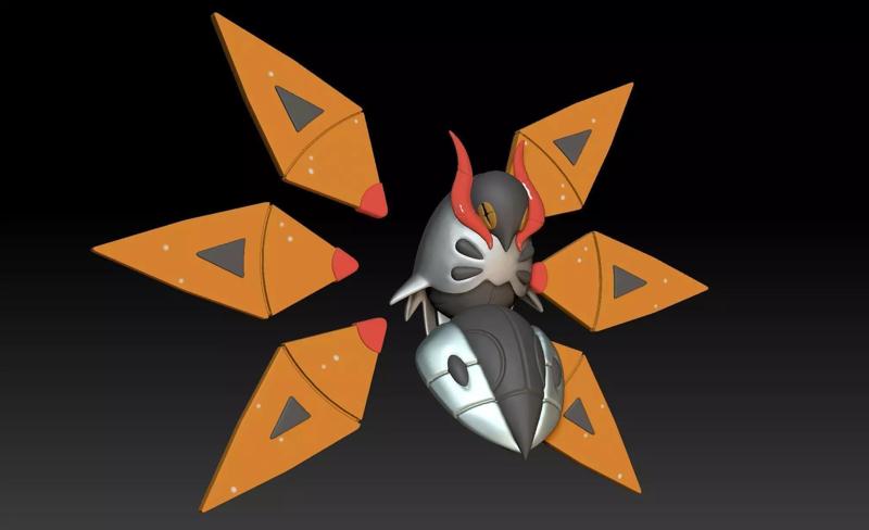 Pokemon Paradox Future Volcarona Iron Moth