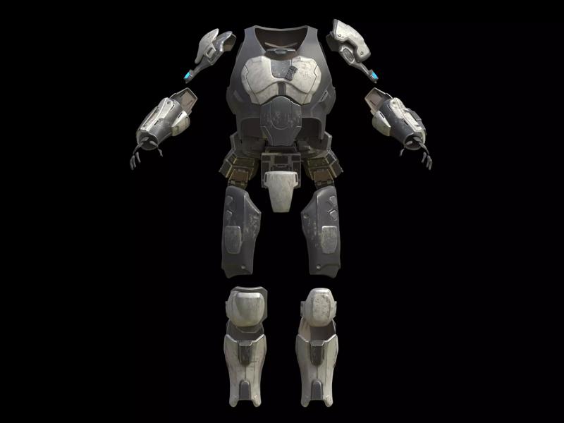 Titanfall Grapple Pilot Armor 3d print files