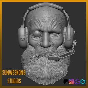 The End MGS3 Headsculpt