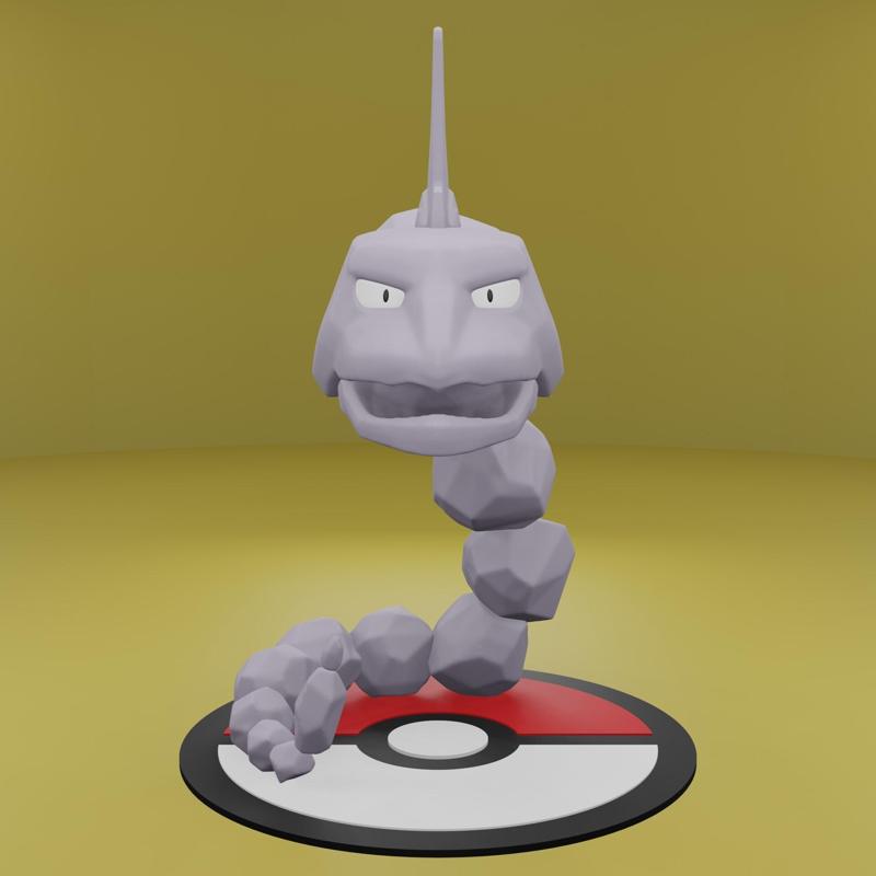 Pokemon No. 095 Onix