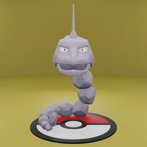 Pokemon No. 095 Onix