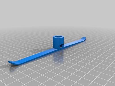 Finger skis