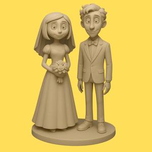 Coraline at her Wedding