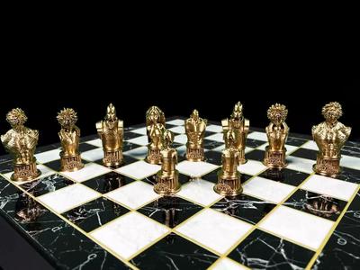 Anime Characters Chess Set-Dragon Ballz Versus My Hero Academia