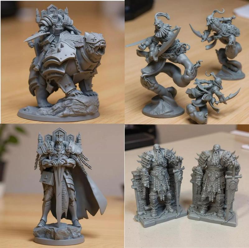 Mini Pack Miniatures RPG Dungeons and dragons Tabletop Miniature
