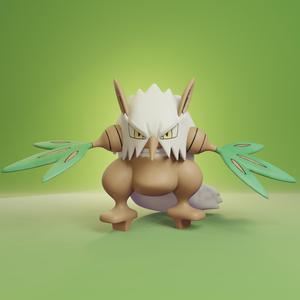 Pokemon - Shiftry with 2 different poses
