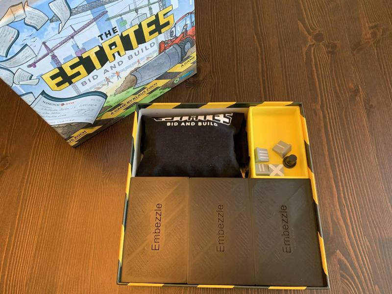 The Estates Board Game Organizer Insert