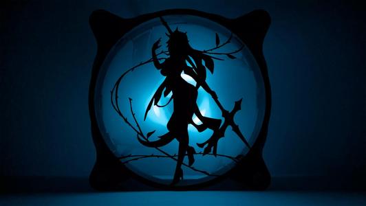 Genshin Impact Rosaria PC fan cover