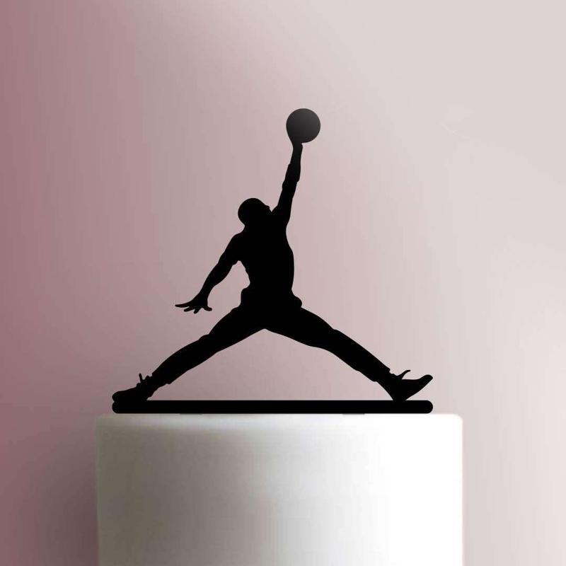 Cake Topper Adorno Torta - Basquetbol - Michael Jordan