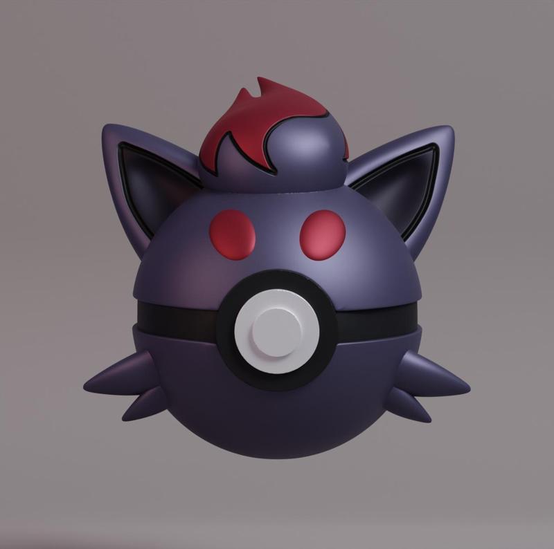 Pokemon Zorua Pokeball