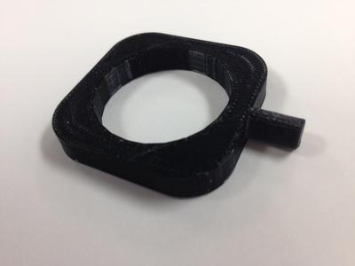 Marble Wall Pipe Holder