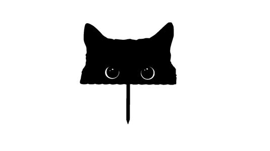 Cake Topper Adorno Torta - Cara Gato asomado