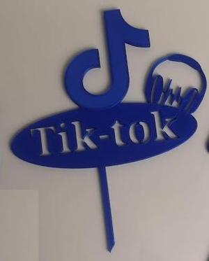 Tik-Tok Cake topper