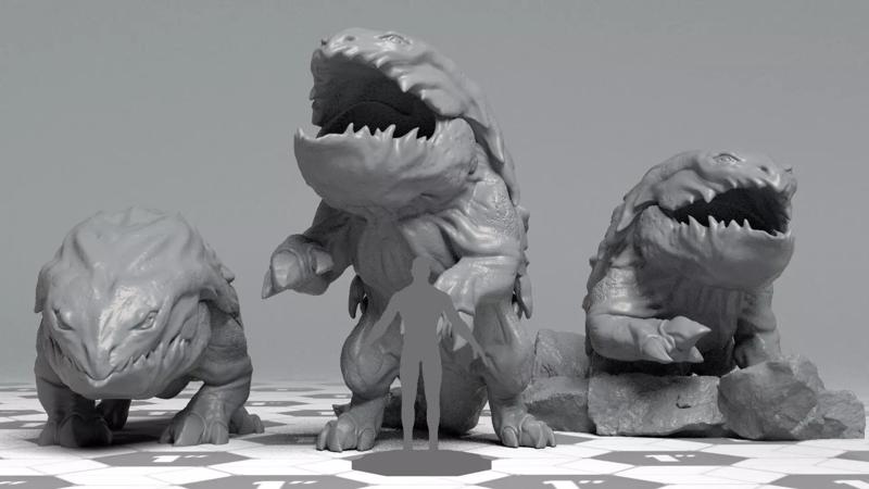 Bullete - DnD Monster - 3 Poses