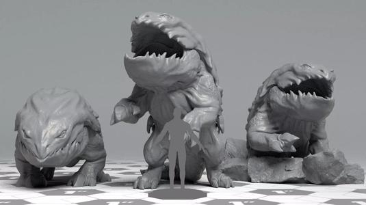 Bullete - DnD Monster - 3 Poses