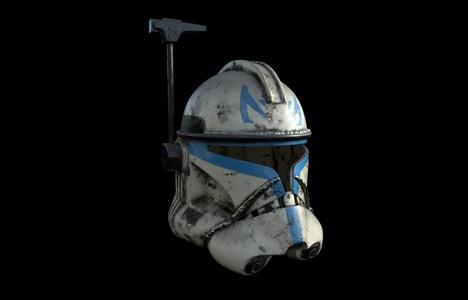 Captain Rex Clone Trooper Helmet  3d digital download