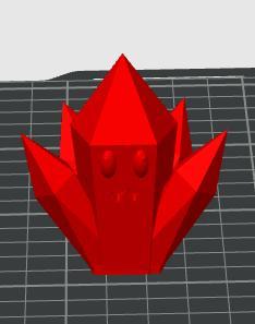 Crystal Buddy Vampire! print in place