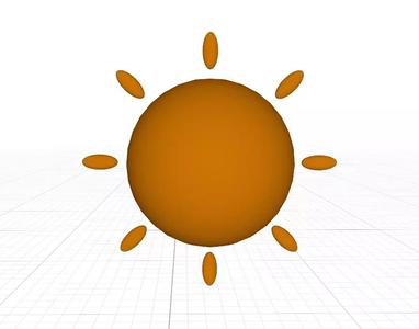 3D Animated Sun