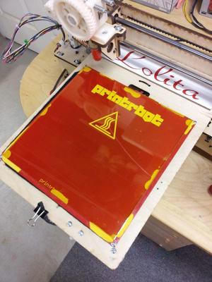 NO Glass Clips for Printrbot-solution
