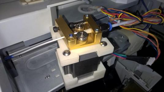 Nema 23 Extruder mounting converter