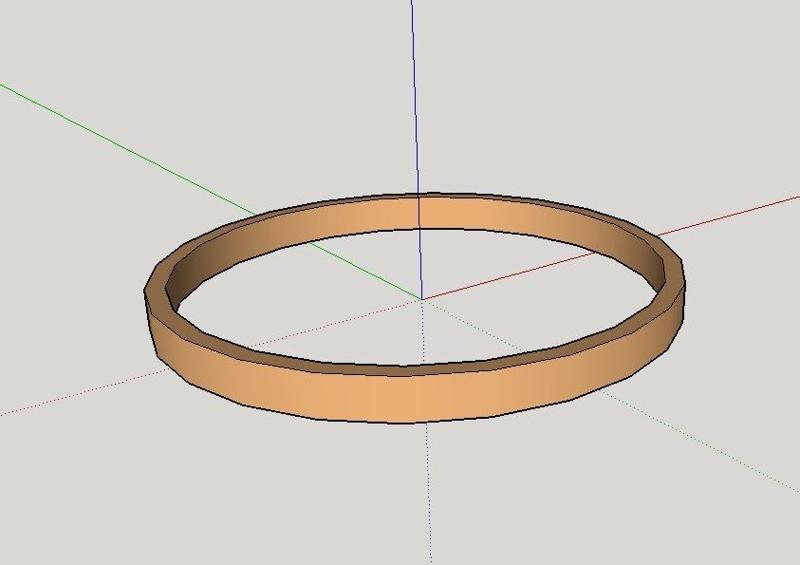 3D printable Rubber band