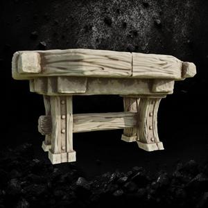 Wood table 9