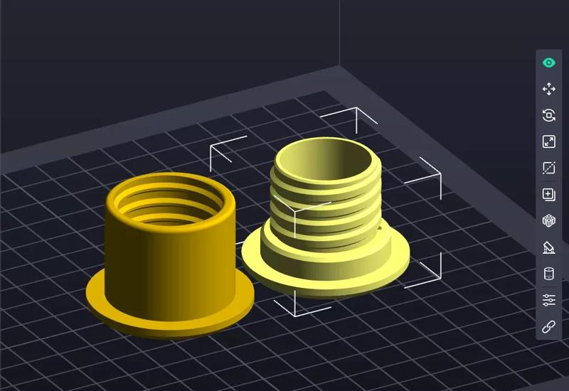 Adjustable 3D-Printable Door Vent