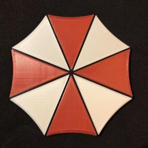 Resident Evil Umbrella Corporation Logo Coaster