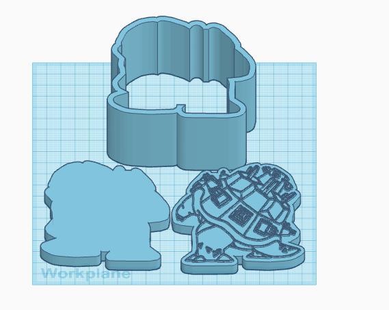 Pokemon: Gigantamax Blastoise Bath Bomb Mold