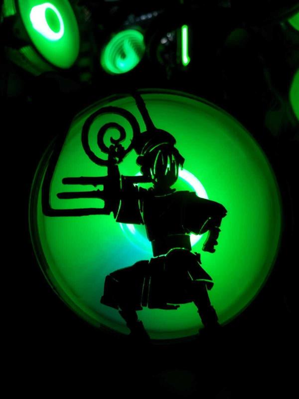 GRADE PARA FAN 120MM AVATAR A LENDA DE AANG TOPH