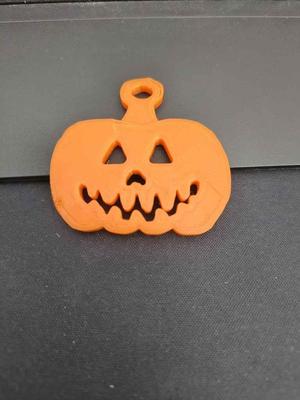 pumpkin keychain