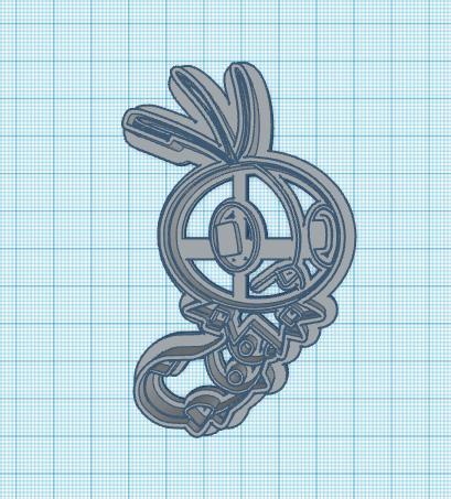 Pokemon: Scatterbug Cookie Cutter