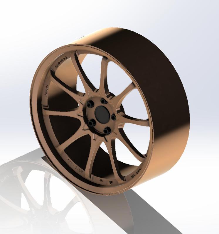 rays volk racing ce28sl for scale model