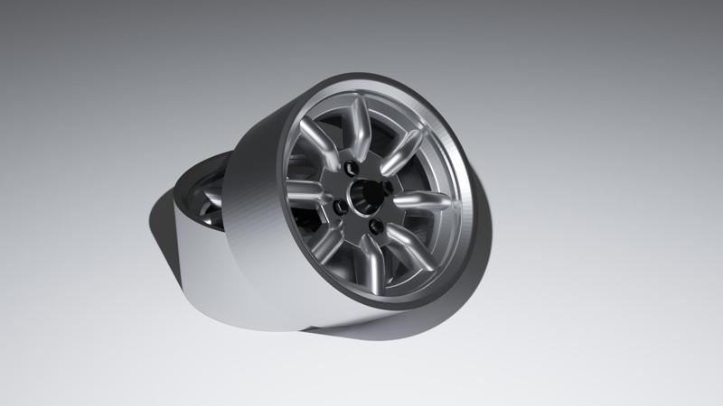 minilite rim for model 1/24 1/18